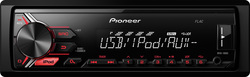 Pioneer MVH-190UI Ηχοσύστημα Αυτοκινήτου Universal 1DIN (USB/AUX) με Αποσπώμενη Πρόσοψη