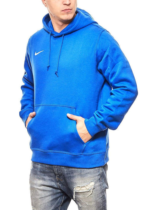 Nike Club Hoody Men's Sweatshirt with Hood Blue