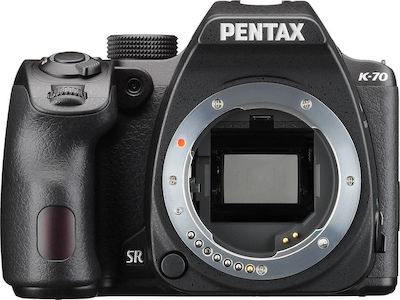 Pentax DSLR Φωτογραφική Μηχανή K-70 Crop Frame Body Black