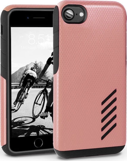 Orzly Grip Pro Rose Gold Back Cover Ροζ (iPhone SE 2022/2020)