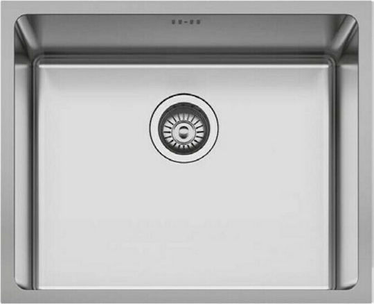 Karag BL 795 Υποκαθήμενος Inox Σατινέ Μ54xΠ44cm Ασημί Karag BL 795 Υποκαθήμενος Inox Σατινέ Μ54xΠ44cm Ασημί