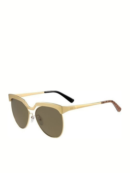 MCM Women's Sunglasses with Gold Metal Frame MCM105S 717