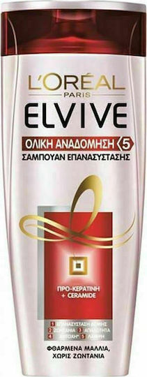 L'Oreal Paris Elvive Total Repair 5 Σαμπουάν Αναδόμησης/Θρέψης για Εύθραυστα Μαλλιά 400ml
