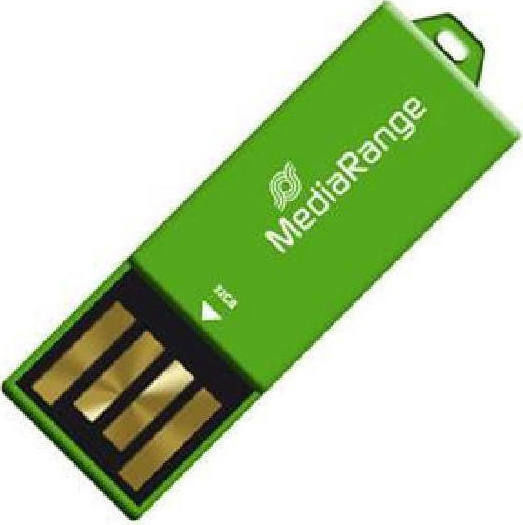 MediaRange 32ГБ USB 2.0 Стик Зелен