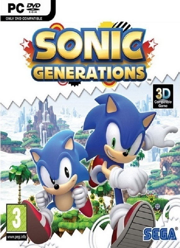 Sonic generations на пк. Соник Generations. Соник игра на ПК. Sonic Generations 2d PC.