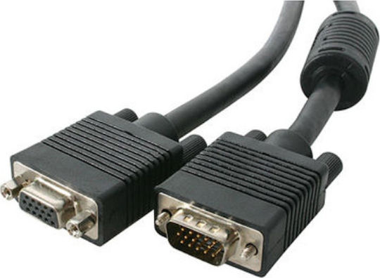 MediaRange VGA male to VGA female Black 1.8m Cable (MRCS148)