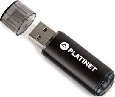 Platinet X-Depo 64GB USB 2.0 Stick Μαύρο