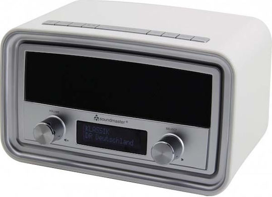 Soundmaster UR190WE Επιτραπέζιο Ψηφιακό Ρολόι με Ξυπνητήρι & Ραδιόφωνο UR190WE