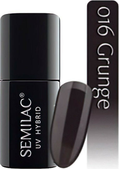 Semilac Classic Semi-Permanent Nail Polish Grunge 016 7ml