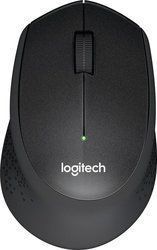 Logitech M330 Silent Plus Ασύρματο Mini Ποντίκι Μαύρο