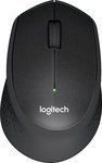 Logitech M330 Silent Plus Безжичен Мини Мишка Черно