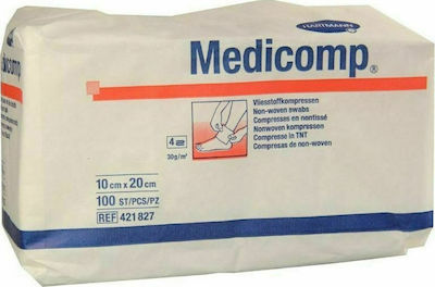 Hartmann Medicomp Μη Αποστειρωμένες Γάζες 10x20cm 2009010 100τμχ