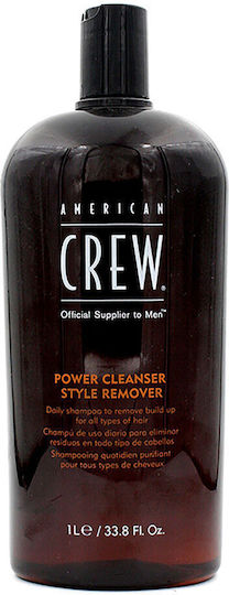 American Crew Power Cleanser Style Remover Σαμπουάν Όγκου & Βαθύ Καθαρισμού για Όλους τους Τύπους Μαλλιών 1000ml