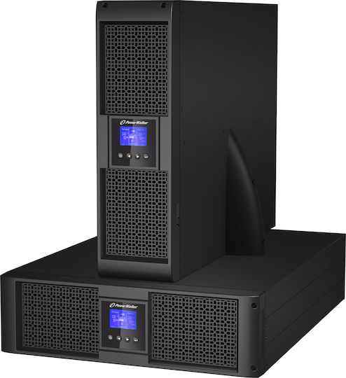 Powerwalker VFI 6000 PRT HID UPS On-Line 6000VA 5400W με 4 IEC Πρίζες