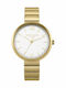Daisy Dixon Victoria Damen Uhr mit Gold Metallarmband