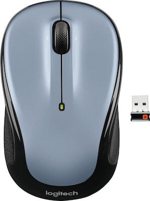 Logitech M325 Kabellos Mini Maus Light Silver