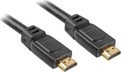 Sharkoon HDMI 1.3 HDMI мъжки - HDMI мъжки 12.5м Черен