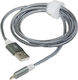 Braided USB to Lightning / micro USB 1m Cable Gray (92490419)