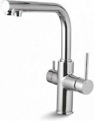 Karag Kitchen Faucet Counter Silver