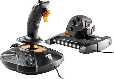 Thrustmaster T16000m FCS Hotas Джойстик Проводник Съвместим с Компютър