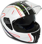 Corsa CN220 DVS Full Face Helmet ECE 22.05 Whit...