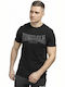 Lonsdale Kai Herren T-Shirt Kurzarm Schwarz