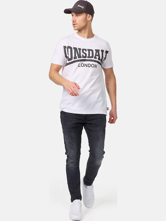 Lonsdale York Athletic T-shirt White
