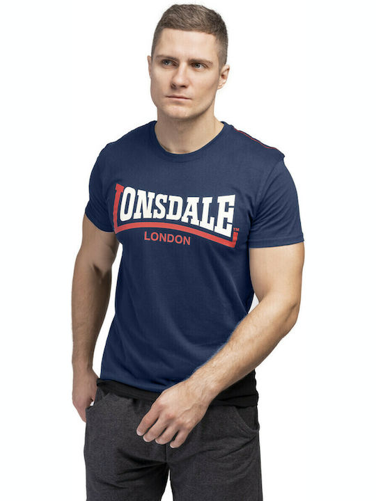 Lonsdale Αθλητικό T-shirt Μπλε