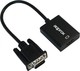 Approx Конвертор VGA мъжки към HDMI женски Черен 1бр appC25