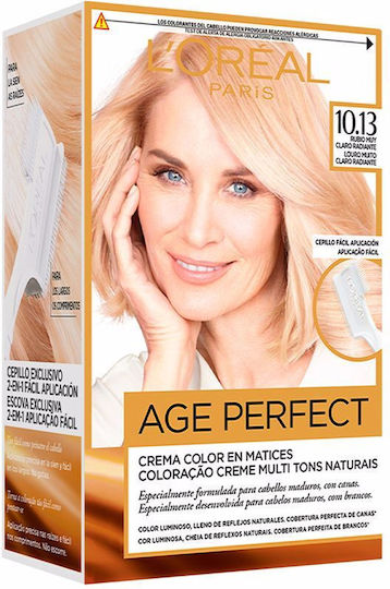 L'Oreal Paris Excellence Age Perfect Haarfärbemittel 10.13 Hellblond Sandre 48ml