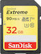 Sandisk Extreme SDHC 32GB U3 V30