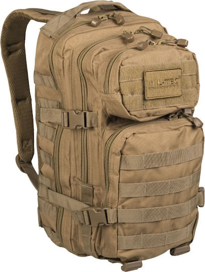 Mil-Tec Military Backpack Backpack made of Polyester Coyote 20lt