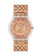 Swatch Skin Large Ceas cu Rose Gold Brățară Metalică