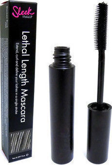 Sleek MakeUP Lethal Length Mascara Blackest Black Mascara for Length 9ml