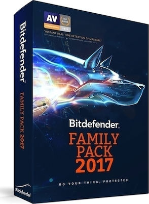 BitDefender Family Pack 2017 (1 Years) - Skroutz.gr