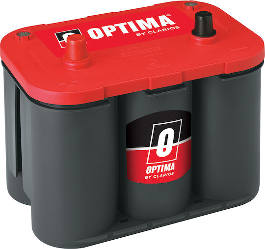Optima Μπαταρία Αυτοκινήτου Red Top 4.2 S με Χωρητικότητα 50Ah και CCA 815A