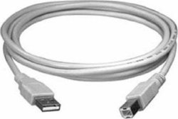 18040 USB 2.0 USB-A male σε USB-B male Γκρι 5m