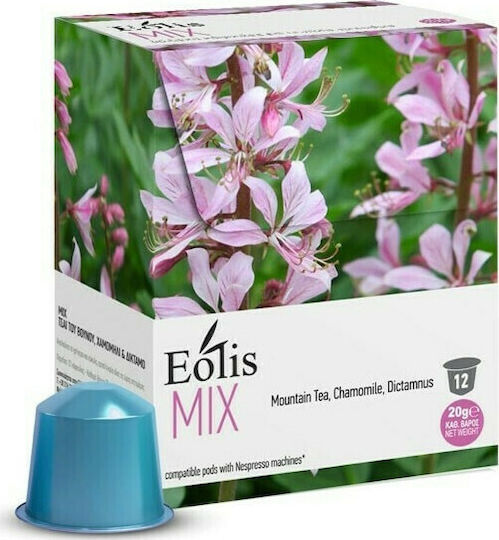 Eolis Capsules Tea Mix Compatible with Machine Nespresso 12caps,tobolek