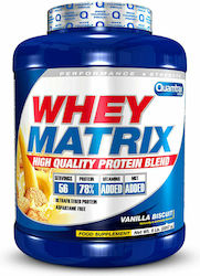 Quamtrax Nutrition Whey Matrix Whey Protein with Flavor Vanilla Biscuit 2.267kg