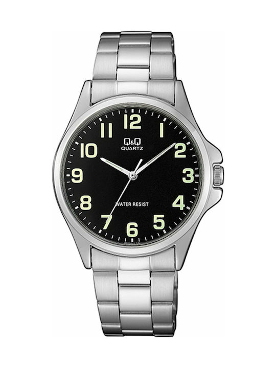 Q&Q Watch with Silver Metal Bracelet