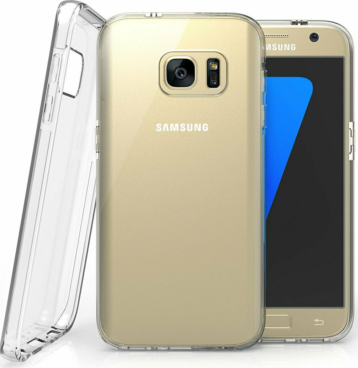 Caseflex Back Cover Σιλικόνης Διάφανο (Galaxy S7) Skroutz.gr
