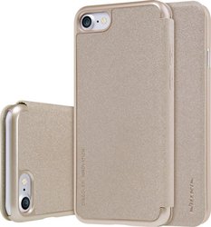 Nillkin Sparkle Synthetic Leather Book Gold (iPhone SE 2022/2020/8/7)