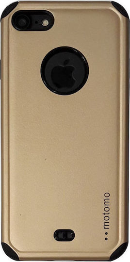 Motomo Tough Armor Back Cover Plastic Auriu (iPhone 8/7)