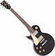 Encore E99 Electric Guitar for Left-handed Single cut with HH Pickup Configuration Black