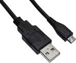 Ancus Regular USB 2.0 to micro USB Cable Μαύρο 3m