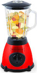 Royalty Line SME-600.6 Blender with Glass Jug 1.5lt 600W Red