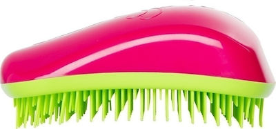 Dessata Original Fuchsia / Lime Βούρτσα Μαλλιών για Ξεμπέρδεμα