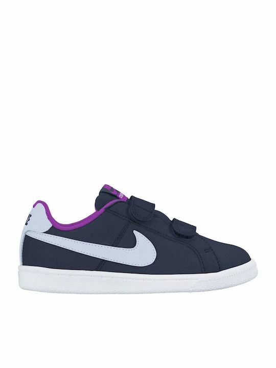 Nike Παιδικό Sneaker Court Royale PSV με Σκρατς για Αγόρι Navy Μπλε