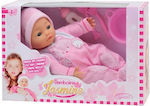 Dimian Baby Doll Bambolina Bambolina Κούκλα Jasmine που Μιλάει for 2+ Years Old 40 cm.