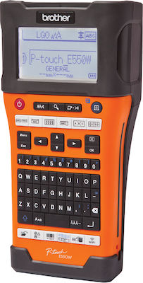 Brother Electronic Portable Label Maker Orange